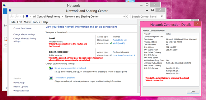 miracast virtual adapter